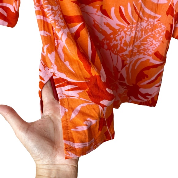 Soft Surroundings Del Rio Beaded Floral Tunic 3/4 Sleeves XS - Picture 7 of 12